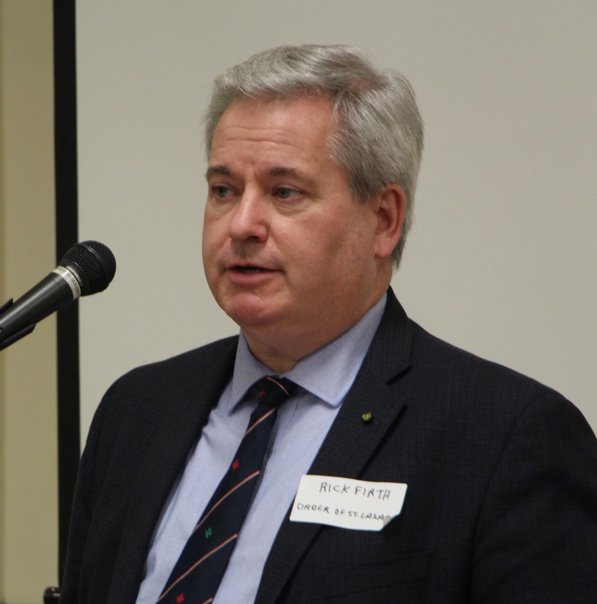 Rick Firth, Order of St. Lazarus